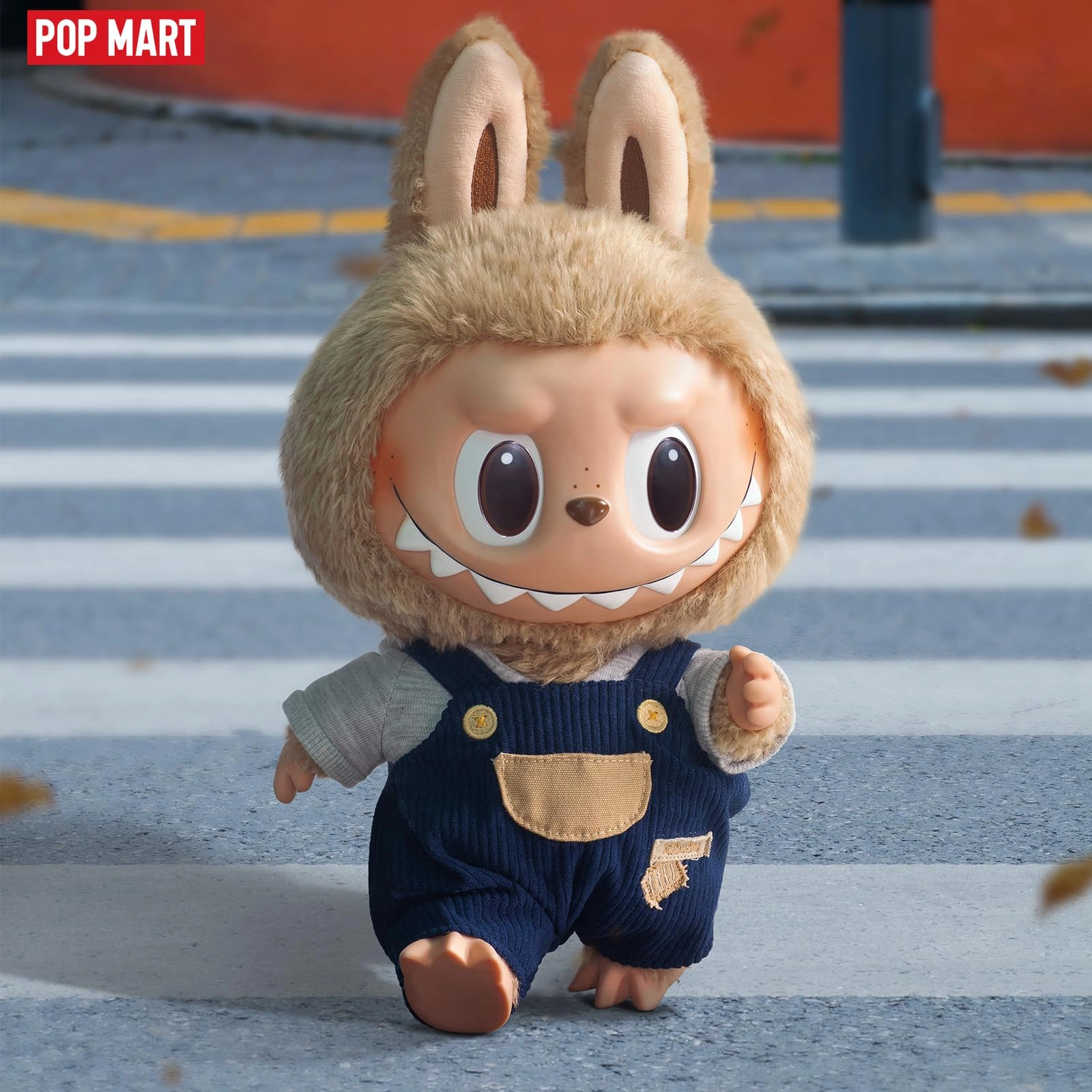 Monster Bunny Plush: Snuggle-Ready Cutie with Removable Clothes, a Gift for Kids and Collectors!